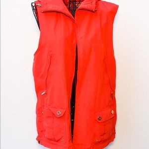 Lauren by Ralph Lauren zip up hooded vest. Utility, street wear style